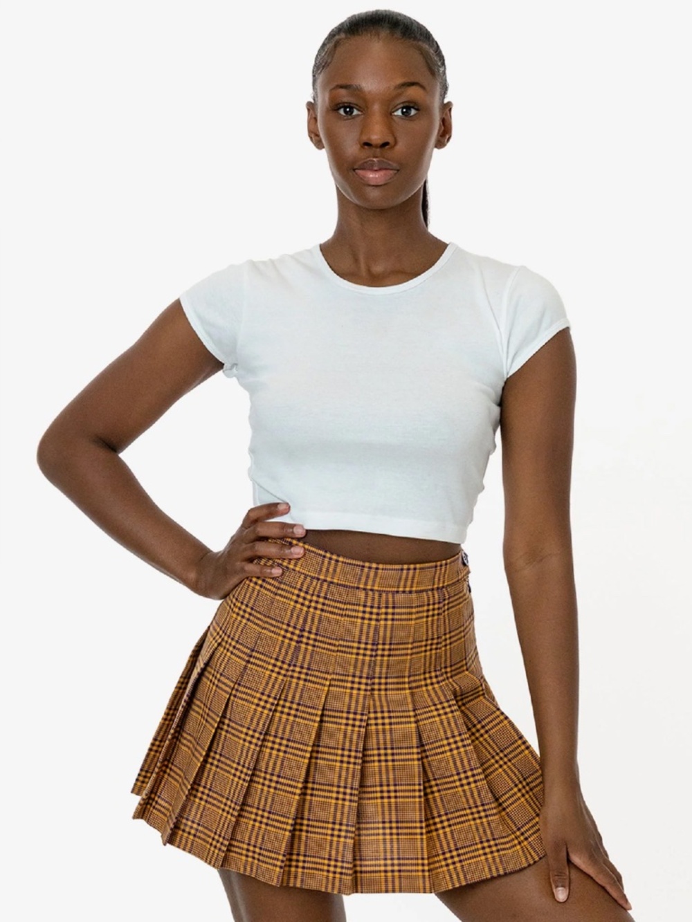 Plaid Tennis Skirt